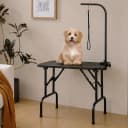 32 Inch Sturdy Dog Grooming Table for Home