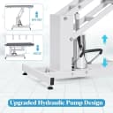 43.3 in Hydraulic Pet Grooming Table — Professional Hydraulic Grooming Table w/Max 350 LBS Loading Capacity