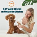 2-in-1 Dog Hair Dryer with Brush for Small Dogs and Cats