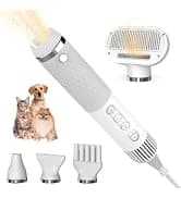 2-in-1 Dog Hair Dryer with Brush for Small Dogs and Cats — collection imagery