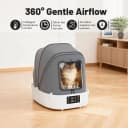 Updated Automatic Pet Dryer Box with 86CFM Dual Fans