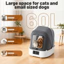 Updated Automatic Pet Dryer Box with 86CFM Dual Fans