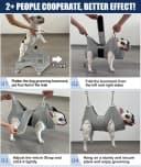 Dog Grooming Hammock Harness