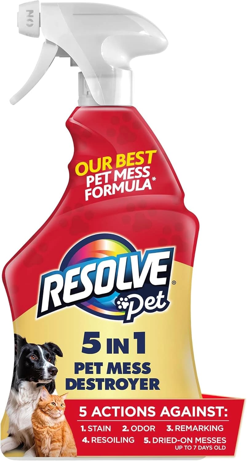 5-in-1 Pet Carpet Cleaner Spray for Stains and Odors