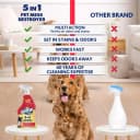 5-in-1 Pet Carpet Cleaner Spray for Stains and Odors