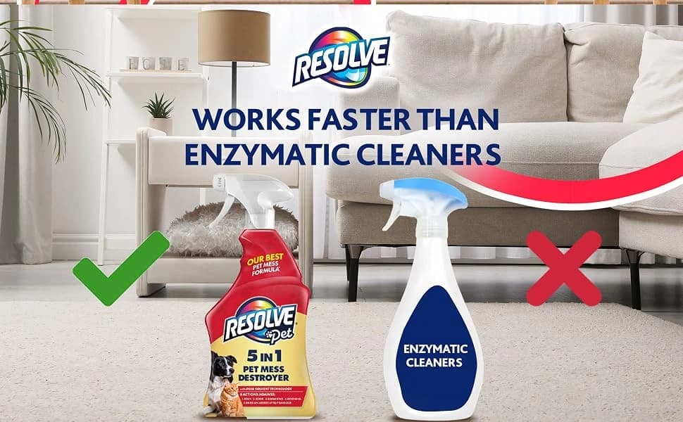5-in-1 Pet Carpet Cleaner Spray for Stains and Odors — product details
