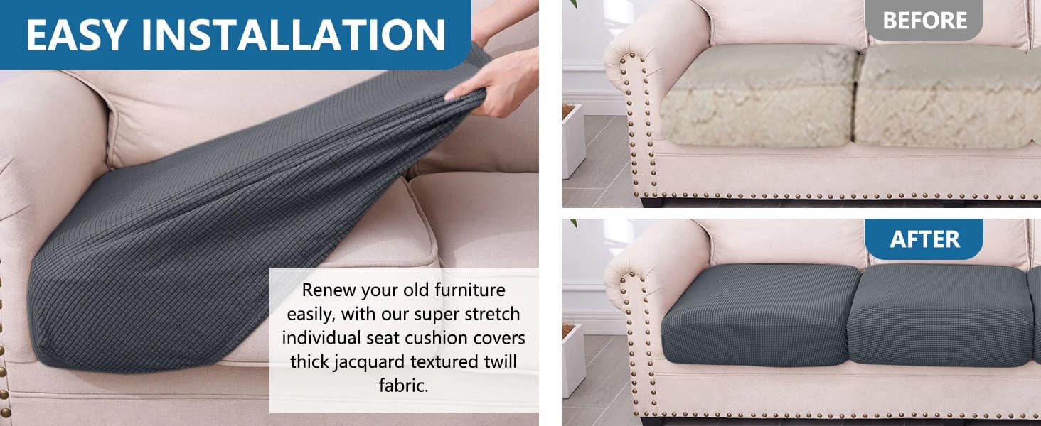 Waterproof Couch Cushion Covers for Pets — Non Slip Sofa Seat Cover — collection imagery