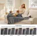 Waterproof Dog Blankets for Large Dogs Sherpa Fleece Throw — 40X50