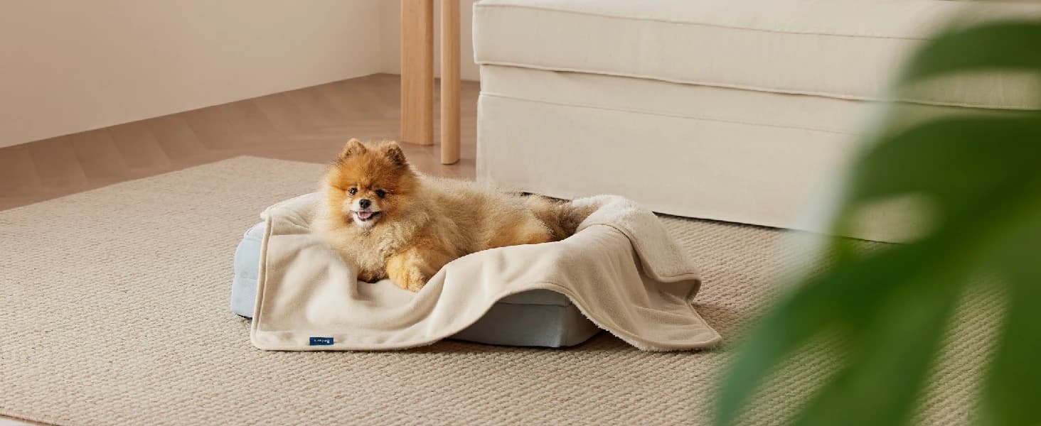 Waterproof Dog Blankets for Large Dogs Sherpa Fleece Throw — 40X50 — product details