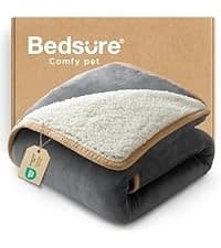 Waterproof Dog Blankets for Large Dogs Sherpa Fleece Throw — 40X50 — collection imagery