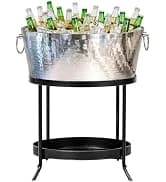 Copper Metal Pet Storage and Dog Toy Bin w/ Handles — collection imagery