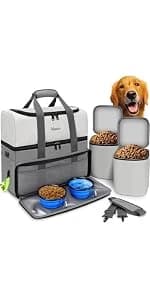 Dual Layers Dog Travel Bag — Dog Mom Gifts — product details