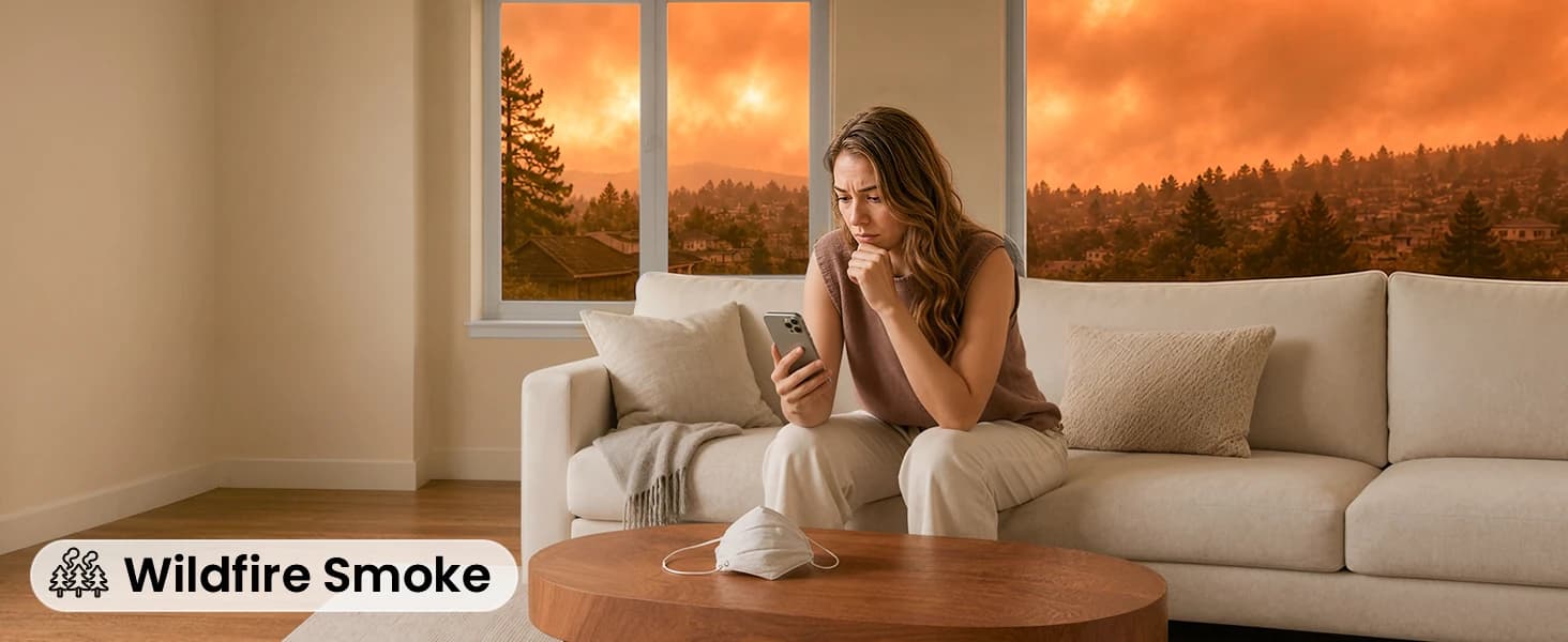 Air Purifier for Home Pets — Dual Sensors — product details