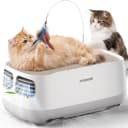 Pet Air Purifier with 3-Side Air Intake and Hair Collection Bin