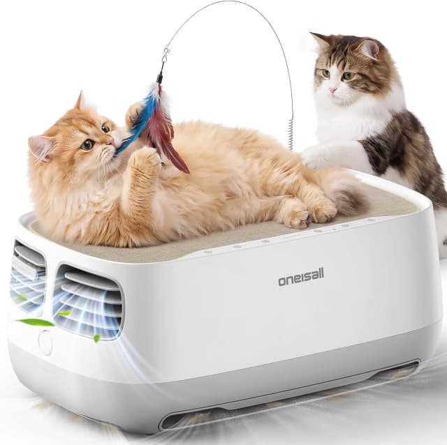 Pet Air Purifier with 3-Side Air Intake and Hair Collection Bin