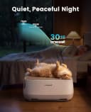 Pet Air Purifier with 3-Side Air Intake and Hair Collection Bin