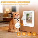 Smart Cat Door with 4 Collar Sensor Key