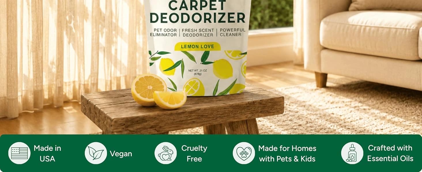 Carpet Deodorizer and Pet Odor Eliminator Powder — product details