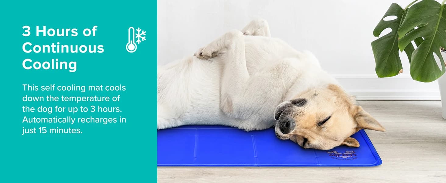 Dog Cooling Mat - Solid Gel Self-Cool Pad | Durable and Non-Toxic — product details