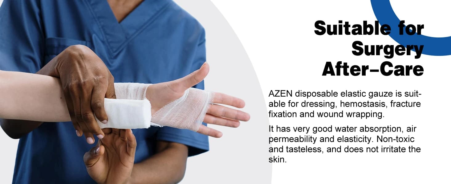 25 Pack Gauze Rolls Bandages — product details