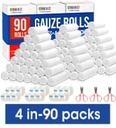 25 Pack Gauze Rolls Bandages — collection imagery