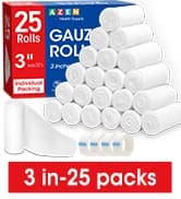 25 Pack Gauze Rolls Bandages — collection imagery