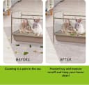 10Pcs Flexible 0.8mm Pet Cage Guard Liners Clear