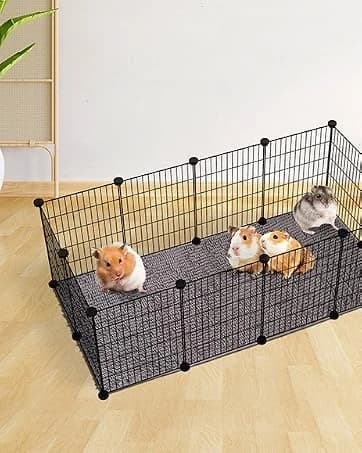 10Pcs Flexible 0.8mm Pet Cage Guard Liners Clear — collection imagery