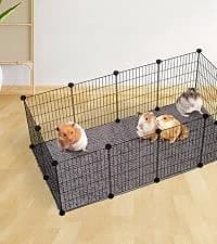 10Pcs Flexible 0.8mm Pet Cage Guard Liners Clear — collection imagery