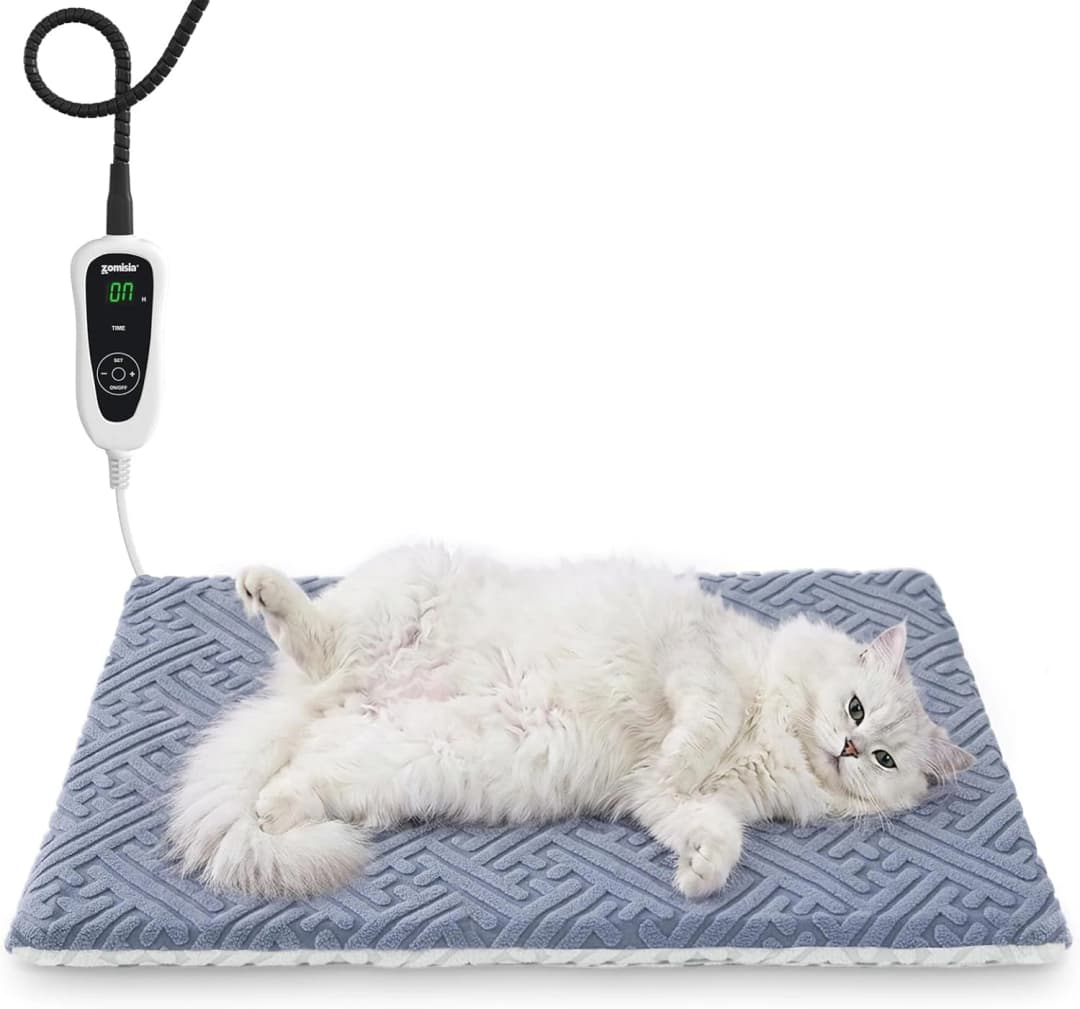 Cat Heating Pad — Heated Cat Bed Indoor