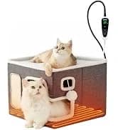 Cat Heating Pad — Heated Cat Bed Indoor — collection imagery
