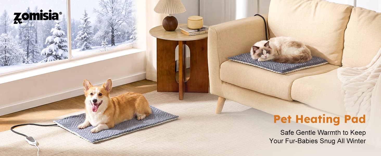 Cat Heating Pad — Heated Cat Bed Indoor — product details