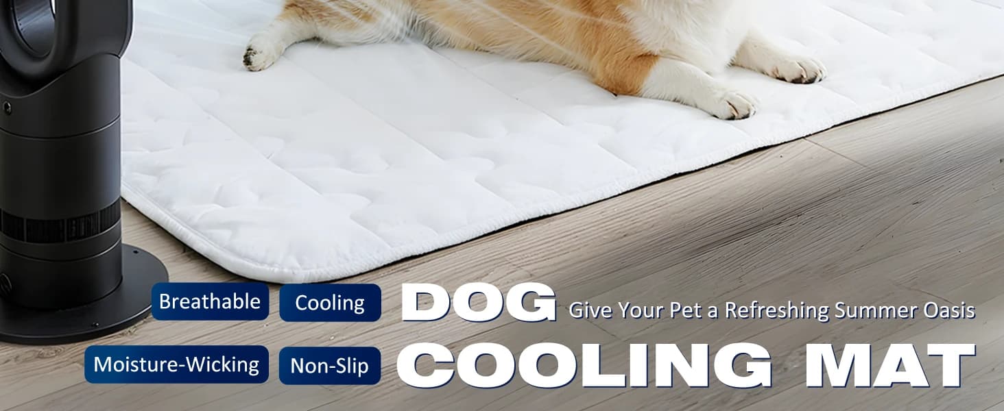 Cooling Dog Mat X-Large — Breathable 3D Mesh No-Gel Pad — product details