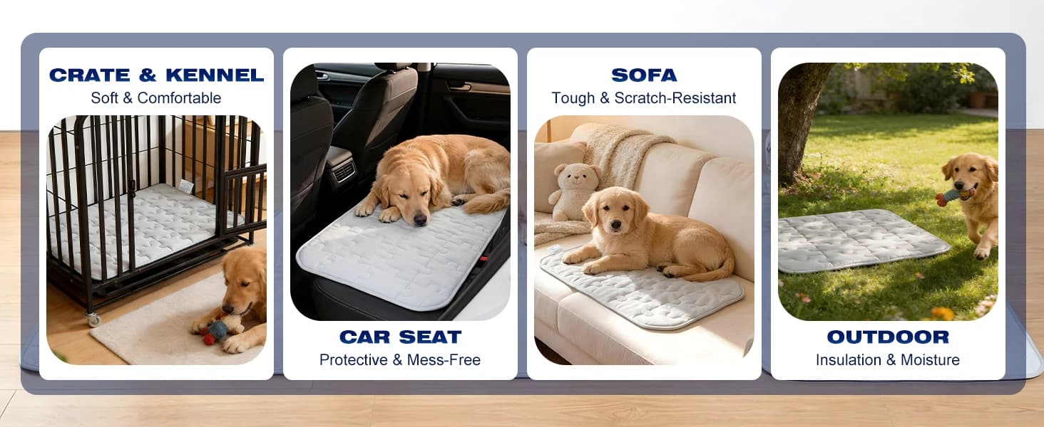 Cooling Dog Mat X-Large — Breathable 3D Mesh No-Gel Pad — product details