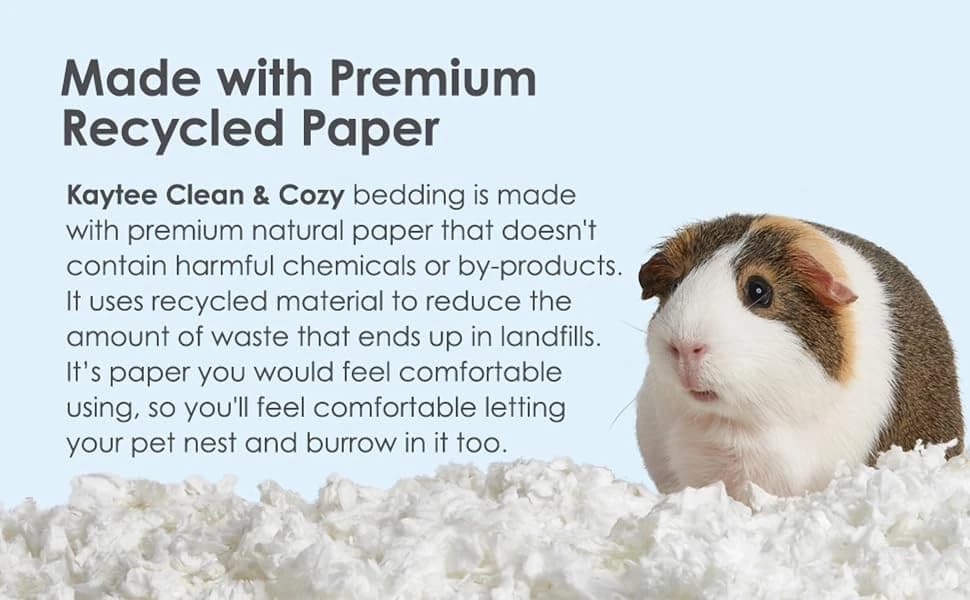 Clean and Cozy Paper Bedding for Small Animals — product details