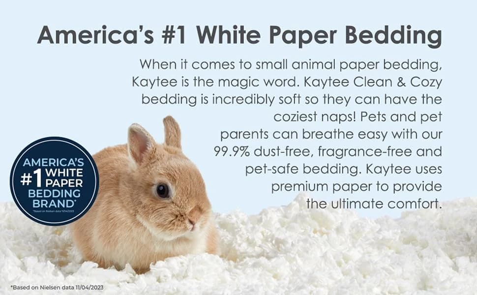 Clean and Cozy Paper Bedding for Small Animals — product details