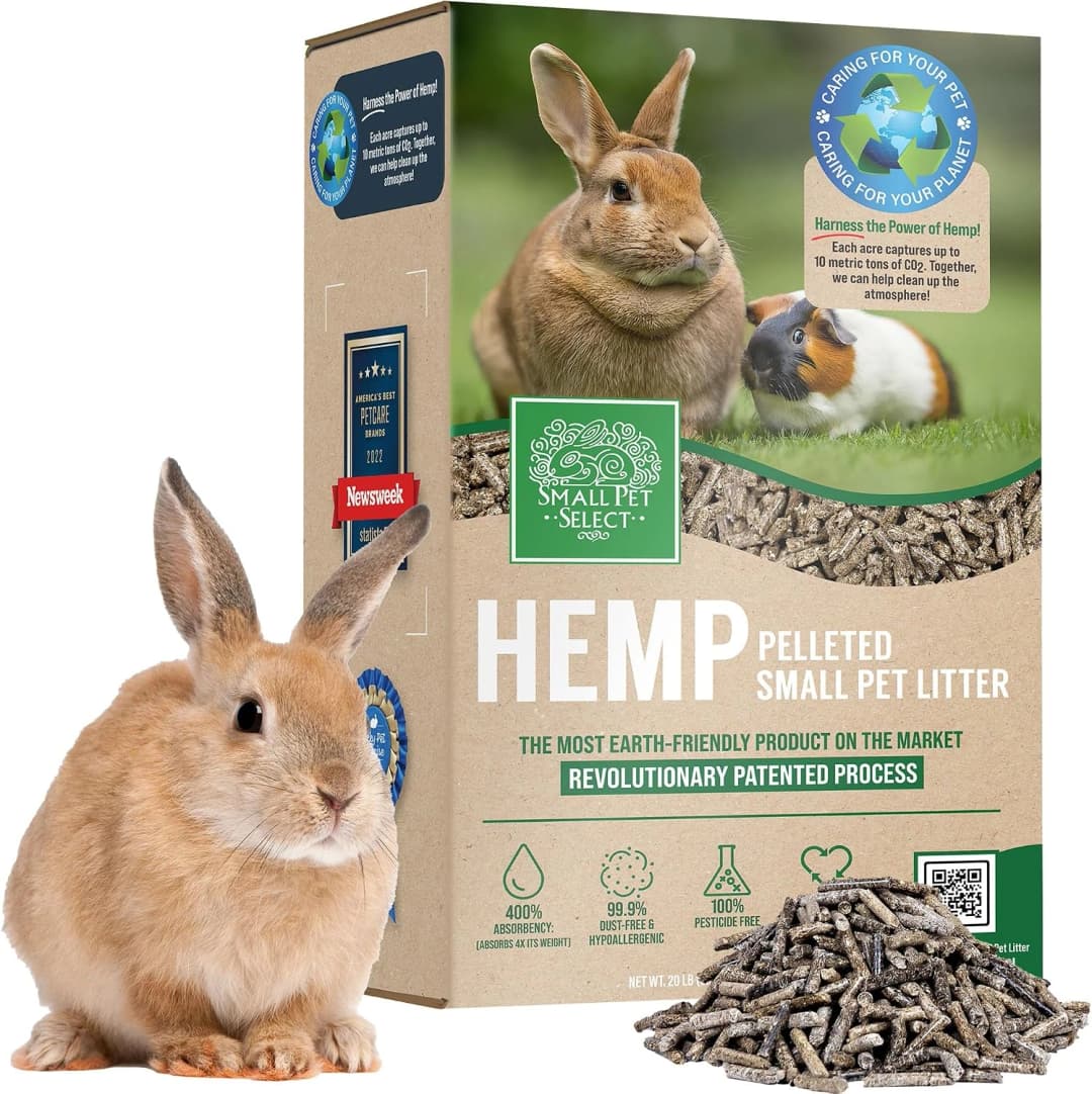 Hemp Pellet Bedding — Non-Clumping