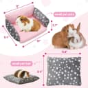 Guinea Pig Sofa Bed — Washable Soft Fleece Small Animal Sleeping Bed