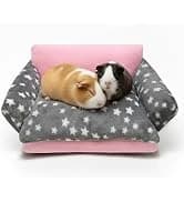 Guinea Pig Sofa Bed — Washable Soft Fleece Small Animal Sleeping Bed — collection imagery