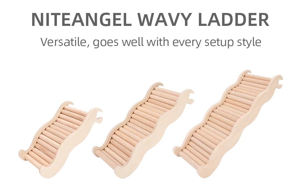 Hamster Climbing Ladder Bridge — 6.3 x 3.7 x 1.1 inch — product details