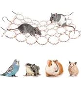 Rat Climbing Rope Net Toy for Cage — Hanging Swing Toy (Random Color) — collection imagery