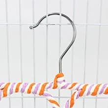 Rat Climbing Rope Net Toy for Cage — Hanging Swing Toy (Random Color) — Foldable Design