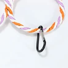 Rat Climbing Rope Net Toy for Cage — Hanging Swing Toy (Random Color) — Foldable Design