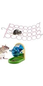 Rat Climbing Rope Net Toy for Cage — Hanging Swing Toy (Random Color) — product details