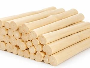 240g Rabbit Chew Sticks - Natural Sweet Bamboo Chew for Small Animals — Made from Natural Sweet Bamboo