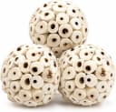 Bonka 1214 Pk3 2.25" Sola Atta Balls Bird Foot Chew Toy Small and Medium