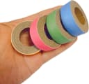 24Pcs Fatty Bagels Bird Toys for Parrots Durable Cardboard Chewing Shredding Foraging Foot 1.75" for Medium and
