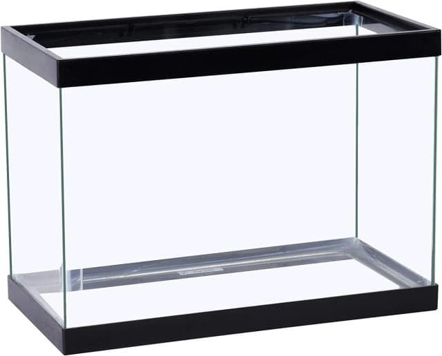 5.5 Gallon Glass Aquarium — Rectangular Fish Tank