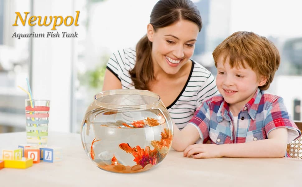 (Large Size) 3 Gallon Plastic Fish Bowl — Aquarium Fish Tank 11.5 Liters — product details