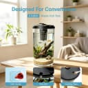 Plastic 6-Gallon AquaView 360 Aquarium Kit for Tropical Fish